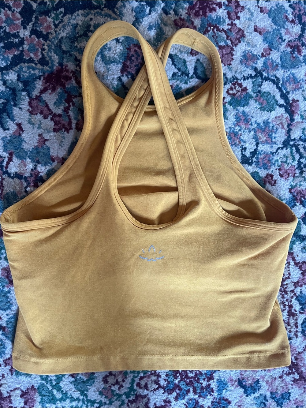 Beyond Yoga Studio Crop Tank Yellow Size Small